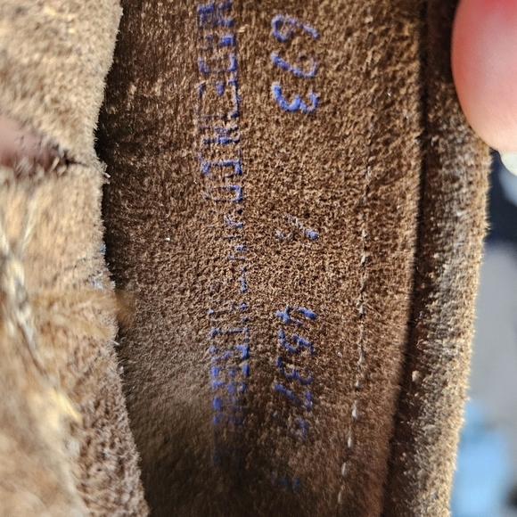 Minnetonka Womens Double Fringe Side Zip Boot Moccasin Brown SZ 6 Boho Hippie - Picture 7 of 8